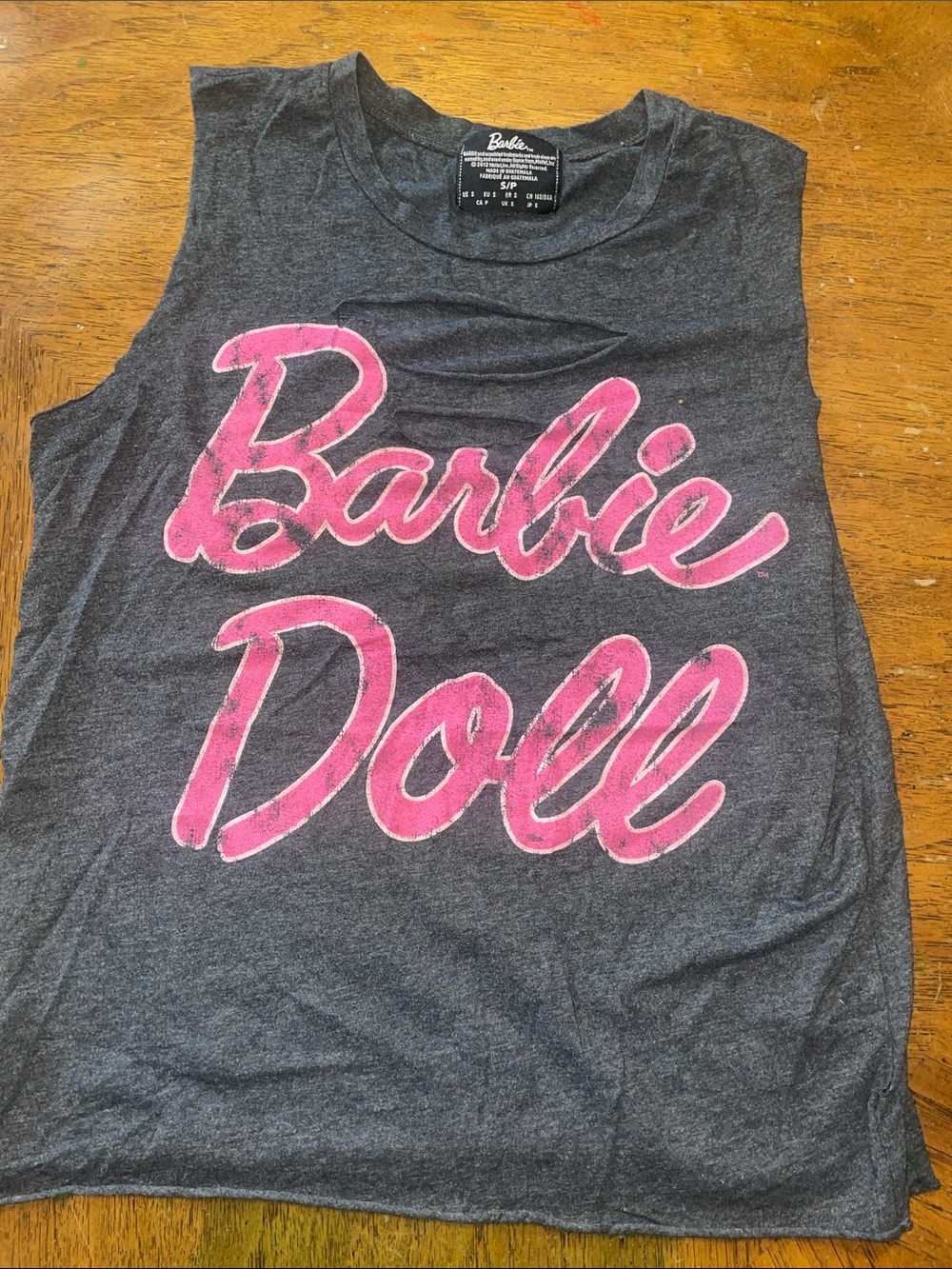 Custom Barbie tank